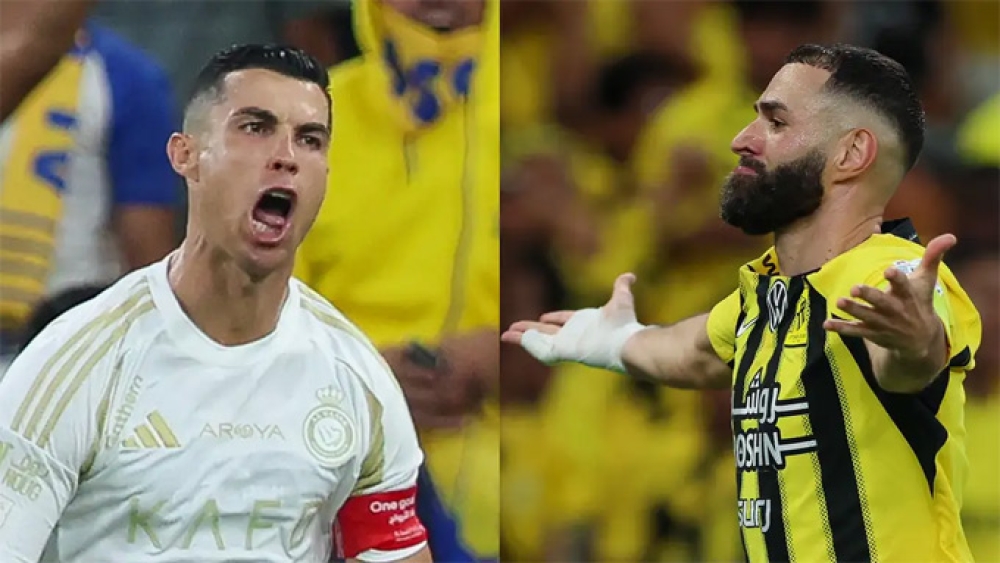 Ronaldo nổ súng, Al Nassr vẫn thua đội bóng của Benzema