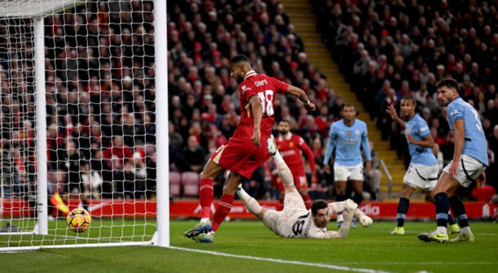 Kết quả Liverpool 2-0 Man City: Man City không thắng trận thứ 7 liên tiếp