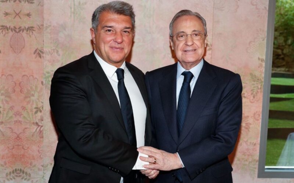 FLORENTINO PEREZ VÀ JOAN LAPORTA TỪ CHỨC KHỎI LIÊN ĐOÀN BÓNG ĐÁ TAY BAN NHA