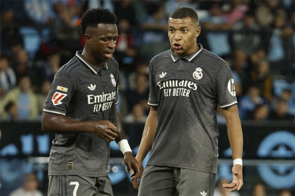 Kết quả Celta Vigo 1-2 Real Madrid: Song sát Mbappe và Vinicius tỏa sáng